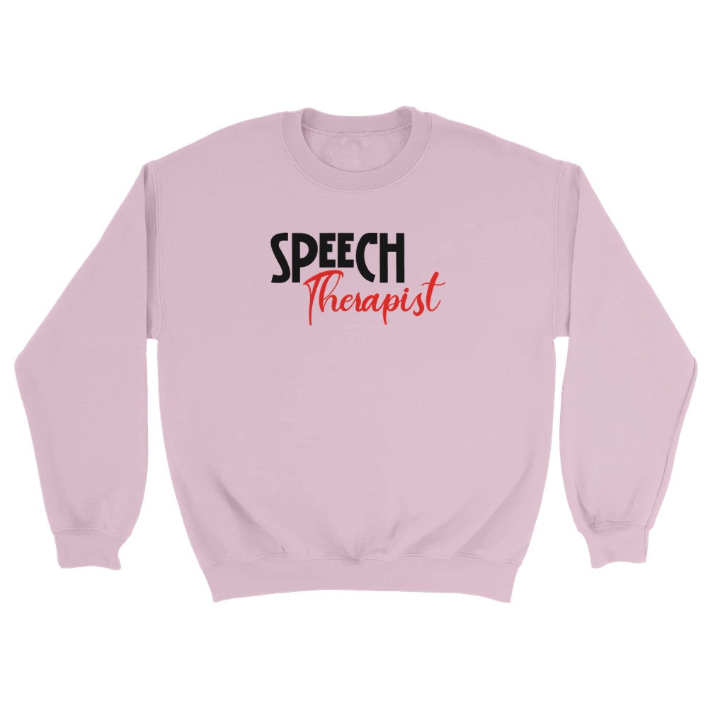 Speech Therapist - Classic Crew Neck Sweatshirt – Statement Clothing for Everyday Heroes