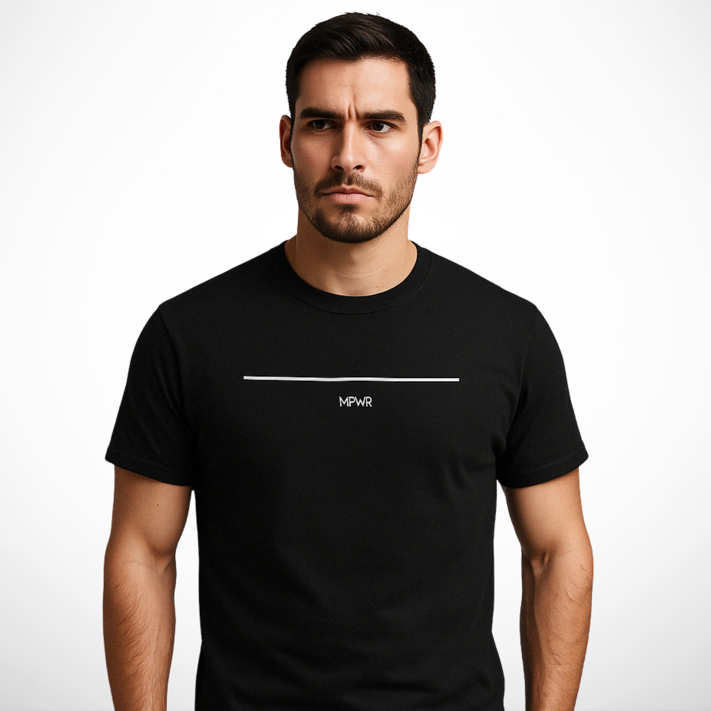 MPWR Line T-shirt – Statement Clothing That Embodies Empowerment