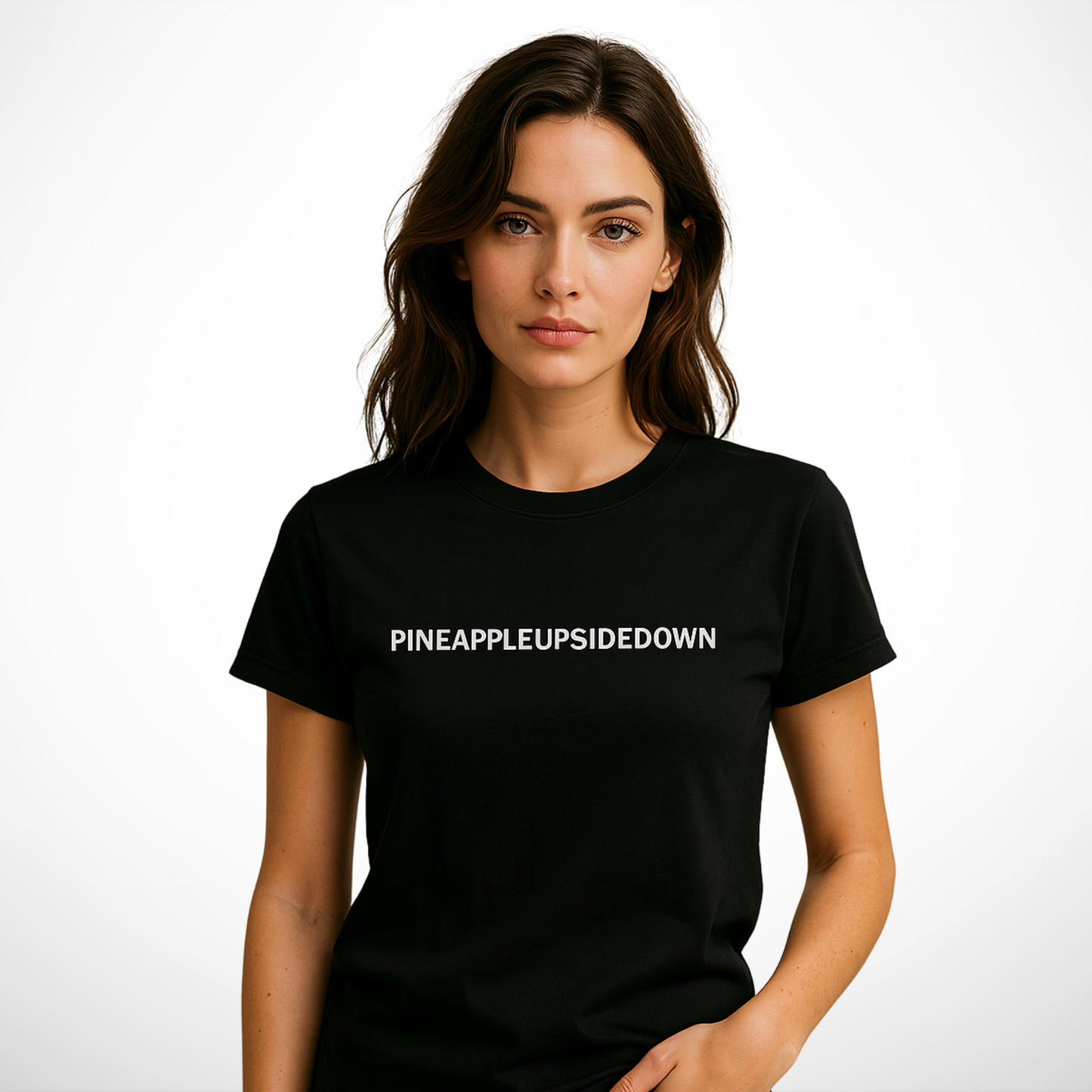 Pineapple Upside Down T-shirt – Statement Clothing for Those Who Know