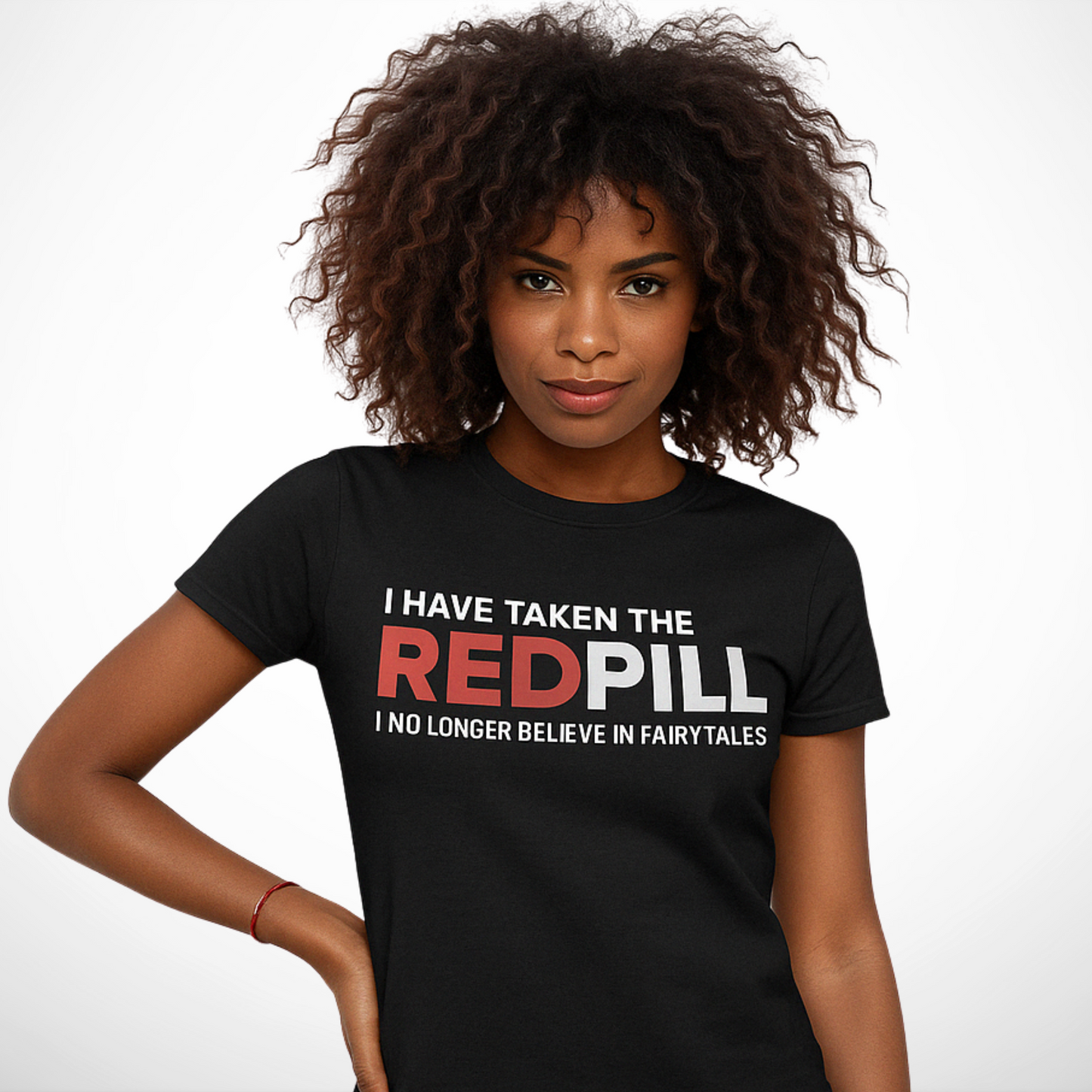 Red Pill Extended T-shirt – For Those Who’ve Woken Up