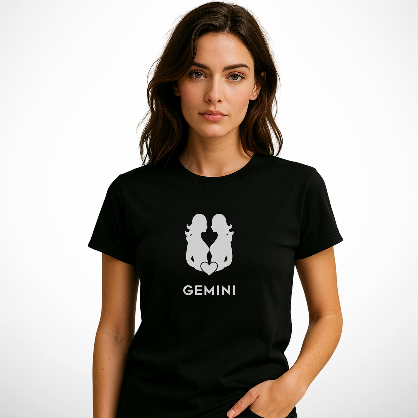 Gemini Zodiac Sign T-shirt – Statement Clothing for Expressive Souls