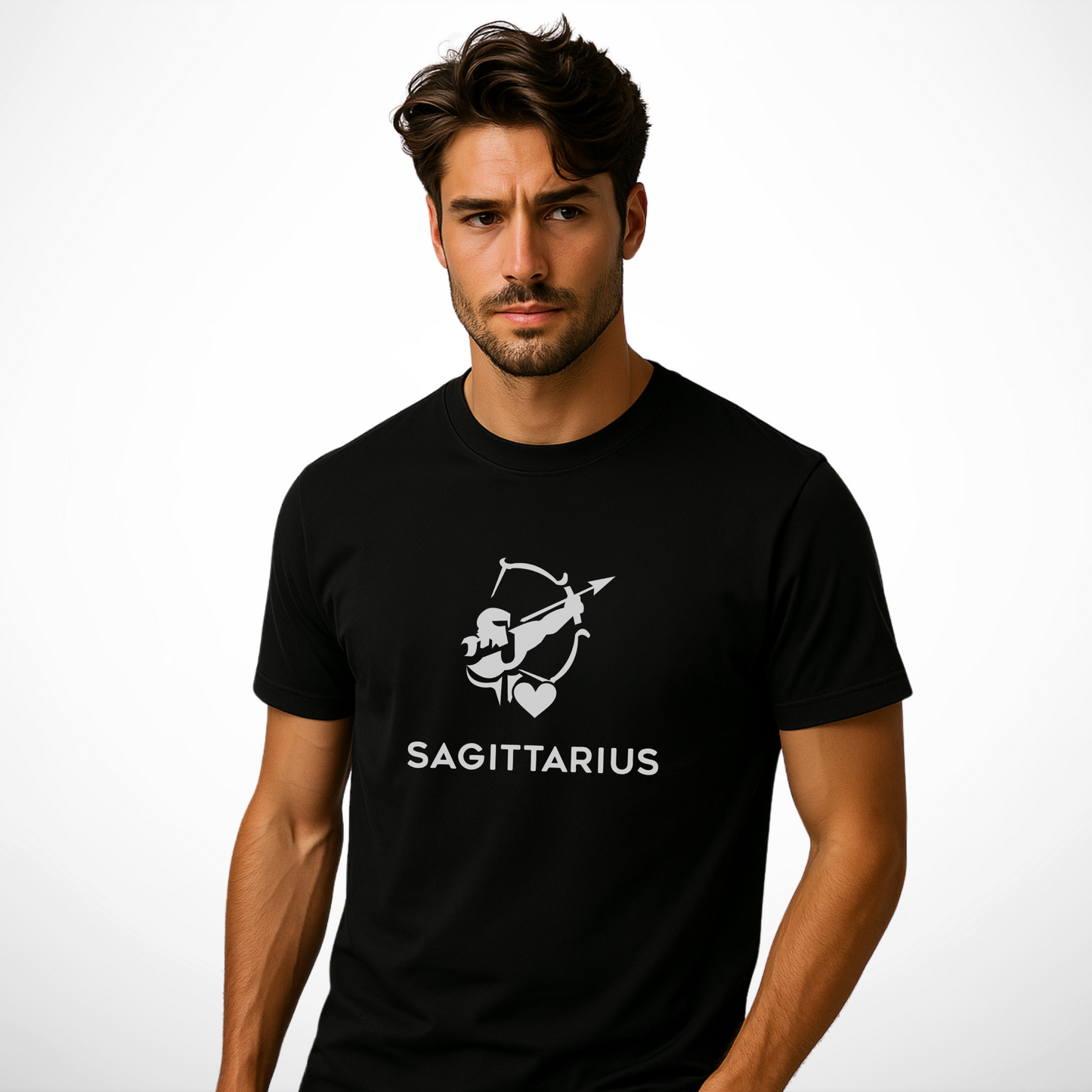 Sagittarius Zodiac Sign T-shirt – Statement Clothing for Adventurous Souls