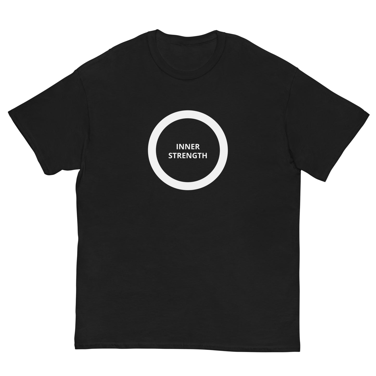 Inner Strength Circle T-shirt – Statement Clothing for Those Who Draw Power from Within