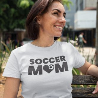 Soccer Mom Pride - Women's Crewneck T-Shirt with a Sports Twist by Yebber