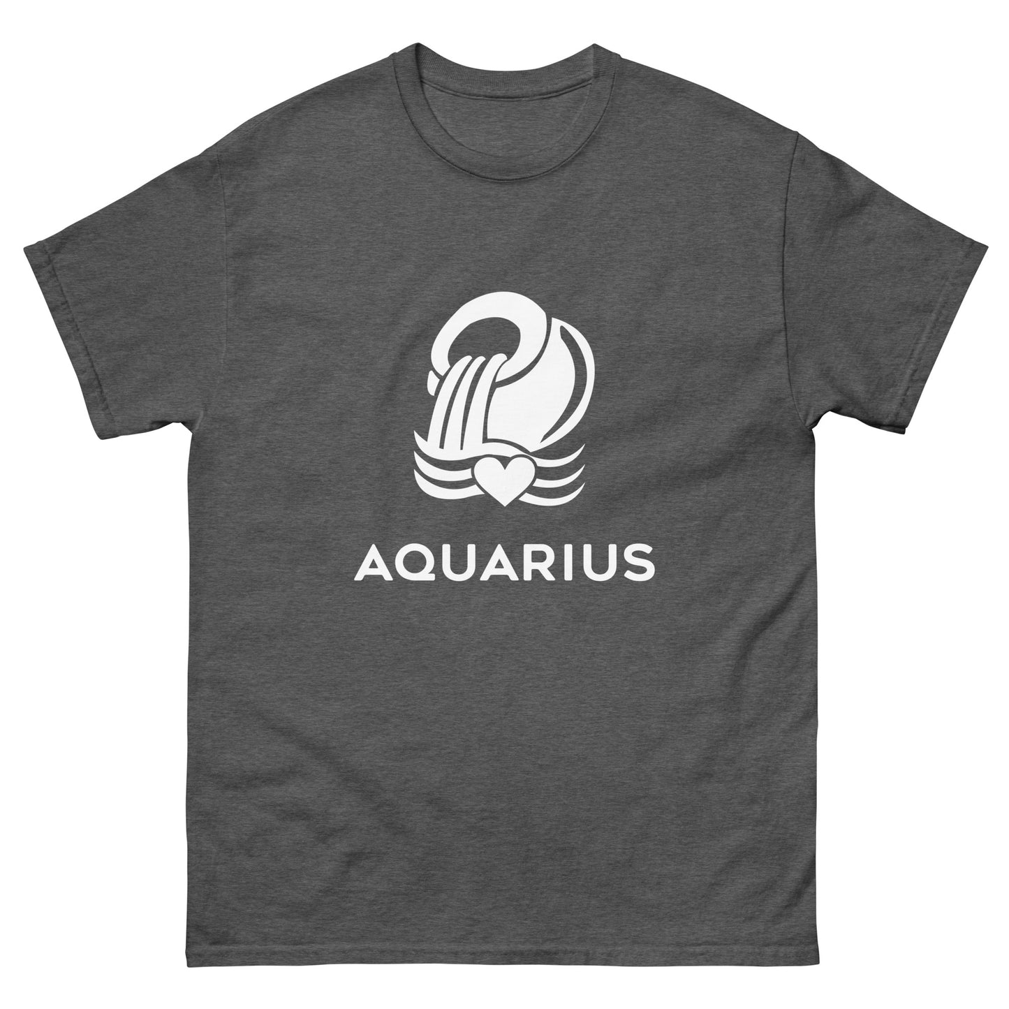 Aquarius Zodiac Sign T-shirt by Yebber