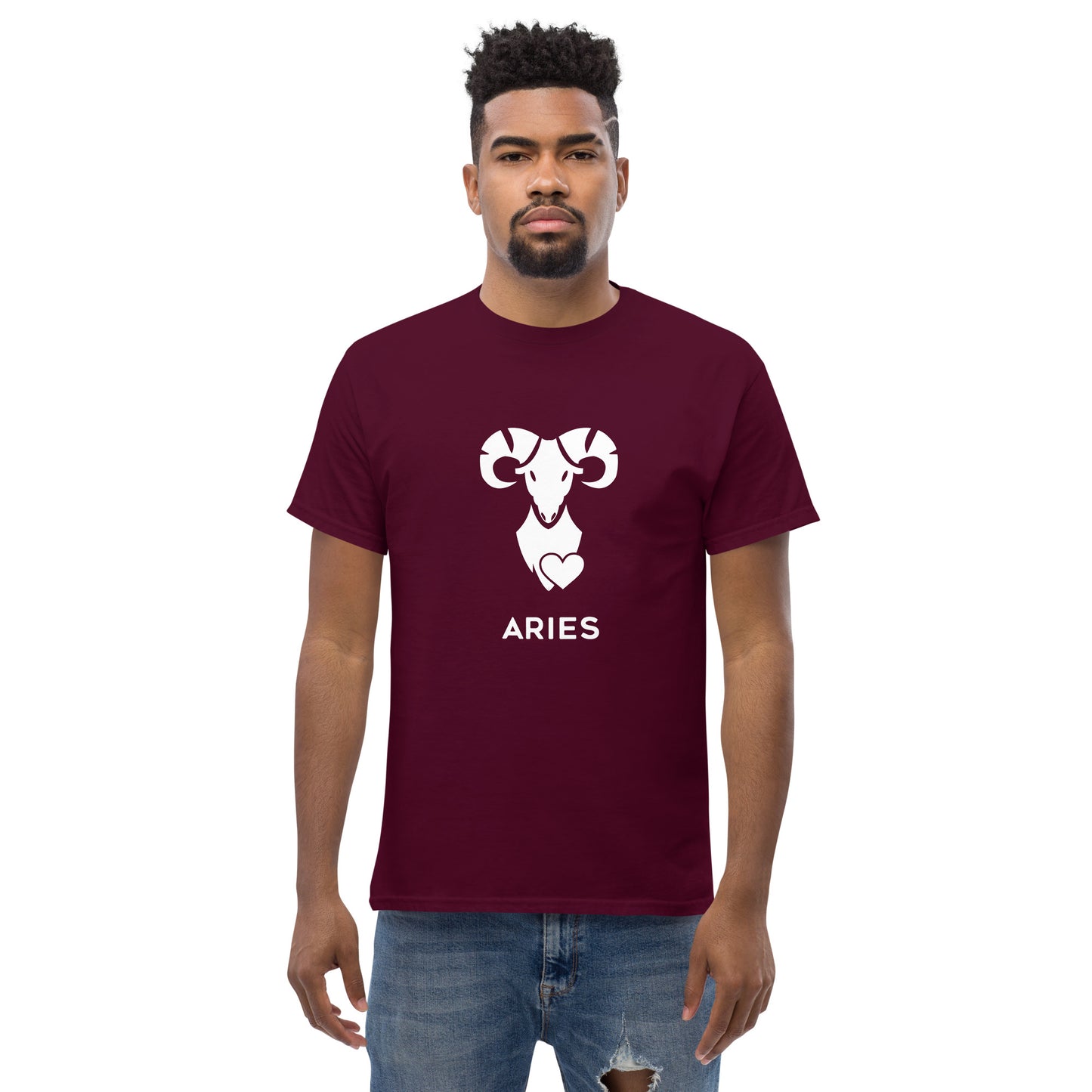 Aries Zodiac Sign T-shirt by Yebber