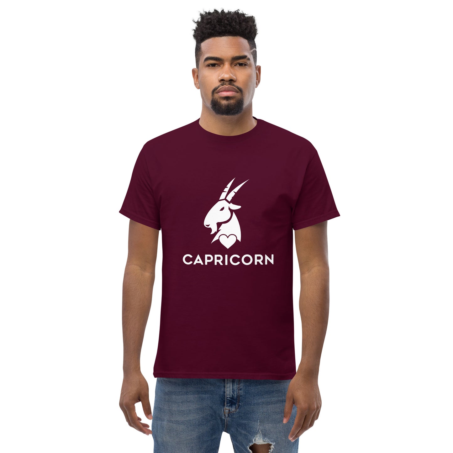 Capricorn Zodiac Sign T-shirt by Yebber