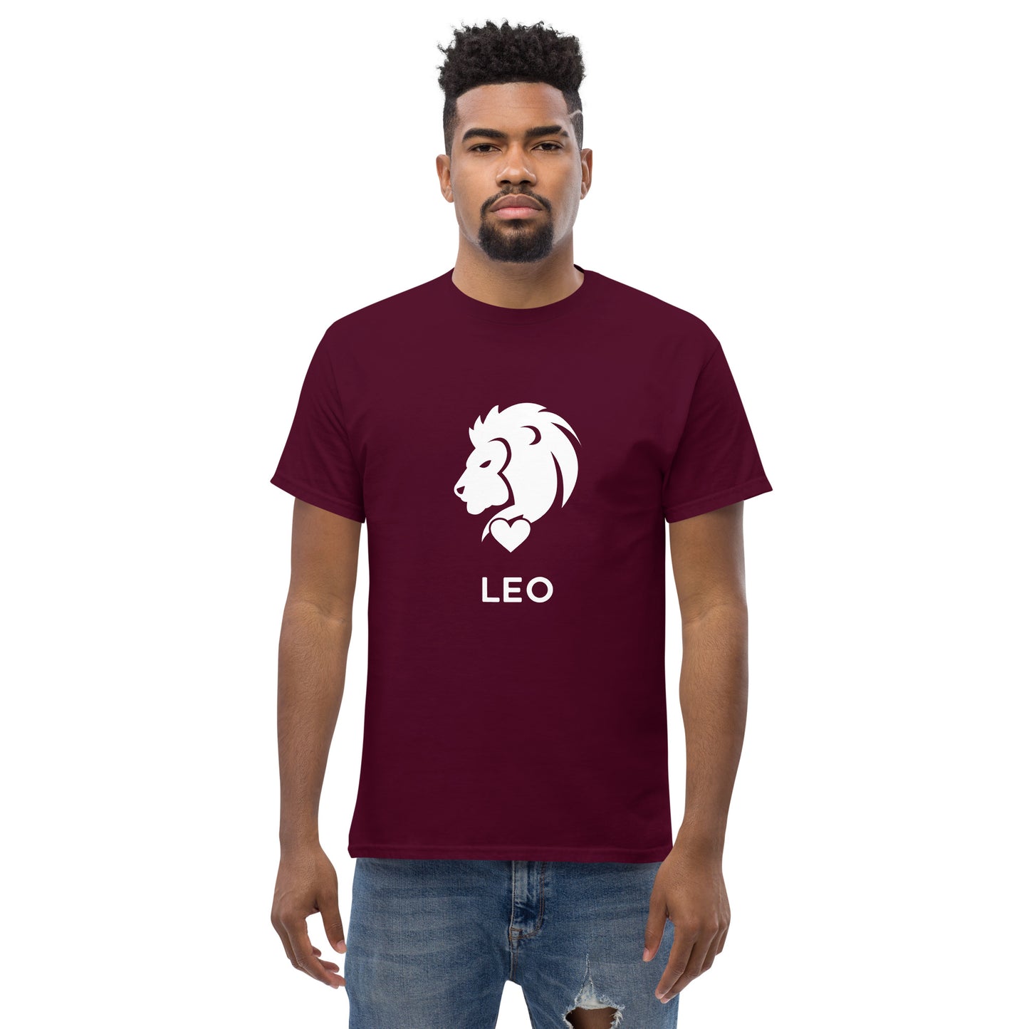 Leo Zodiac Sign T-shirt by Yebber