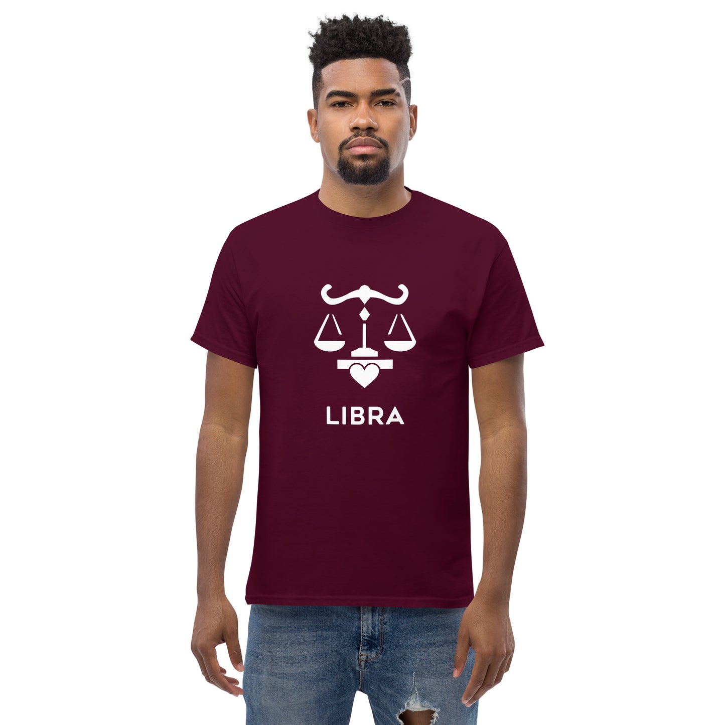 Libra Zodiac Sign T-shirt by Yebber