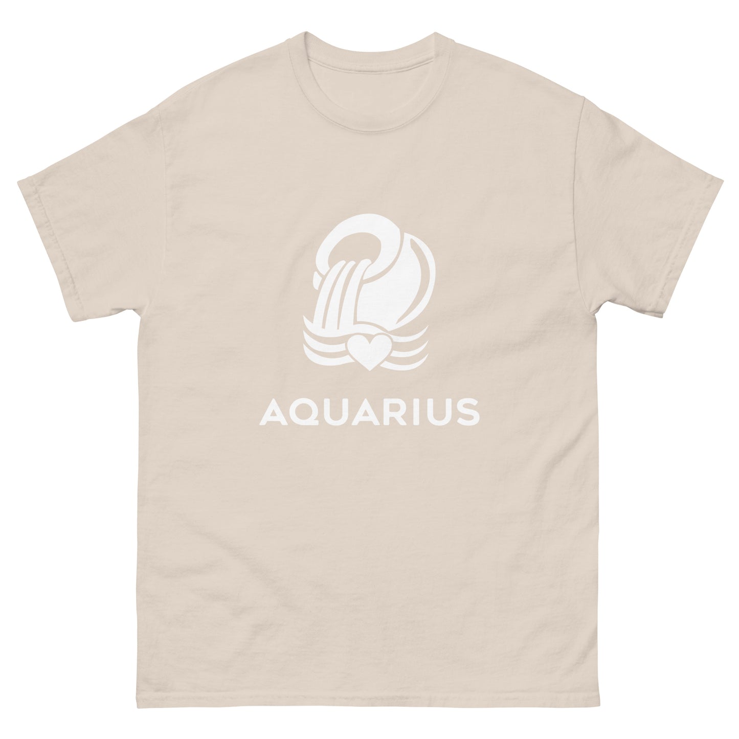 Aquarius Zodiac Sign T-shirt by Yebber