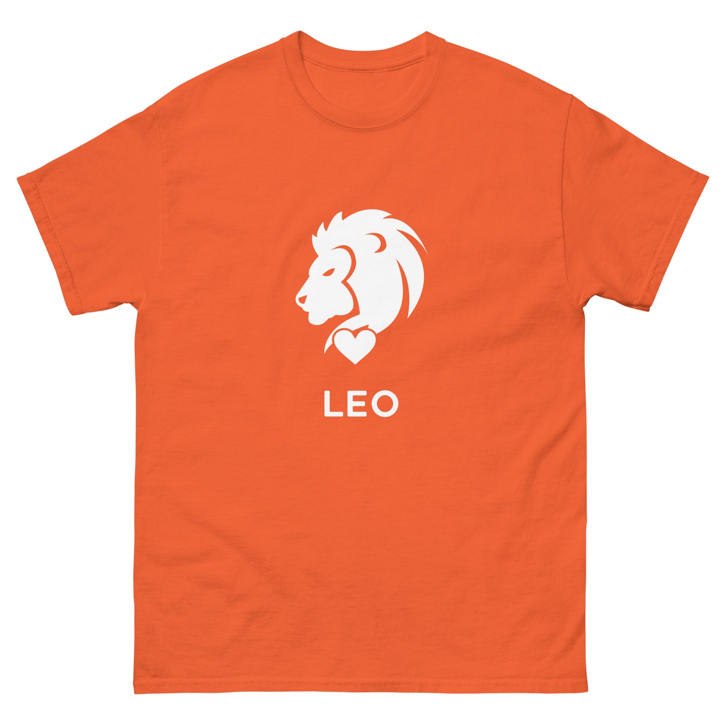 Leo Zodiac Sign T-shirt by Yebber