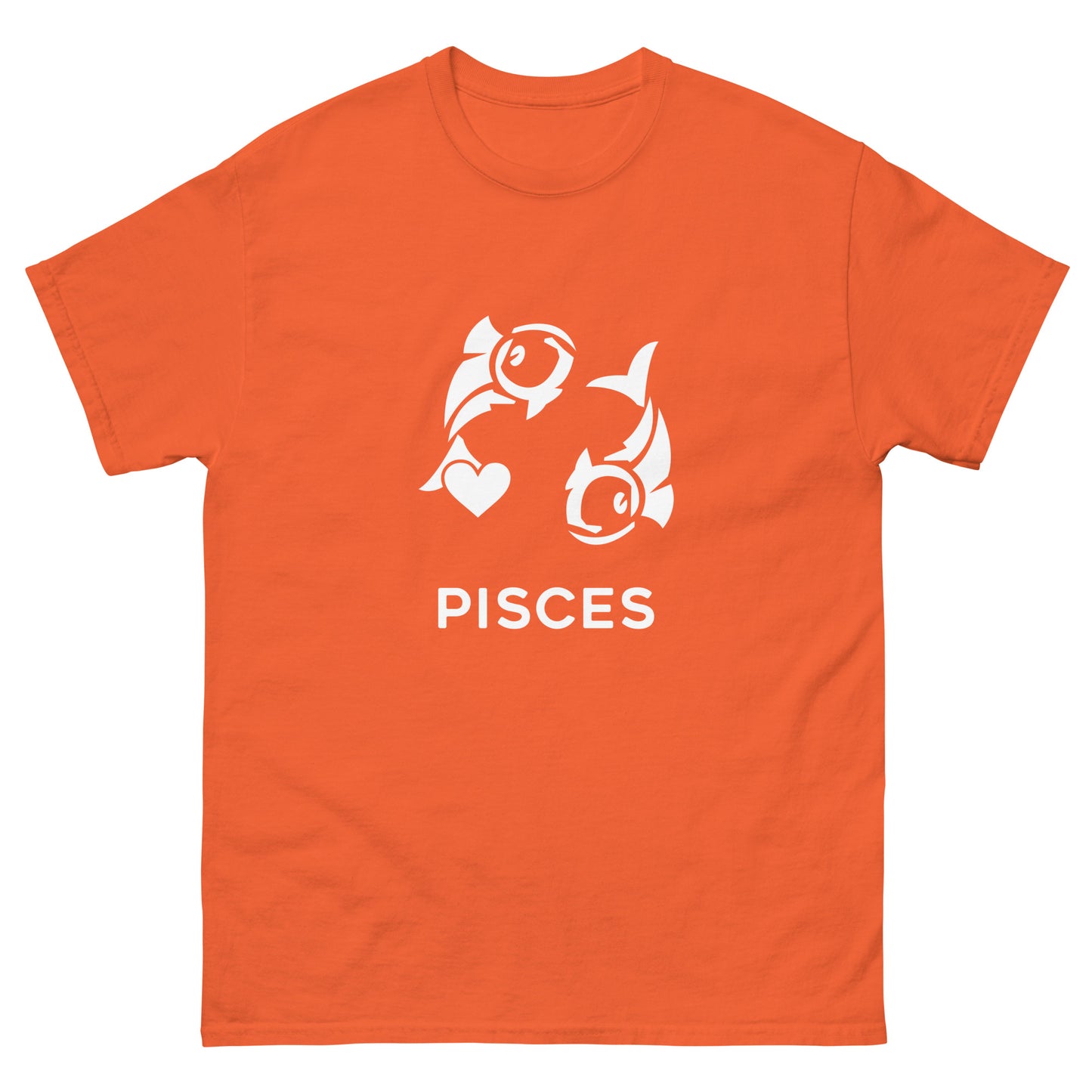 Pisces Zodiac Sign T-shirt by Yebber