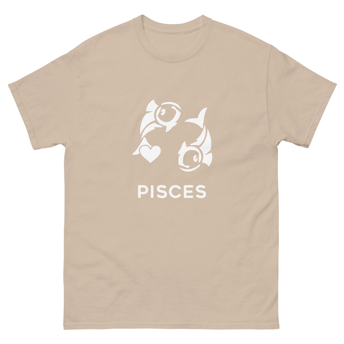 Pisces Zodiac Sign T-shirt by Yebber