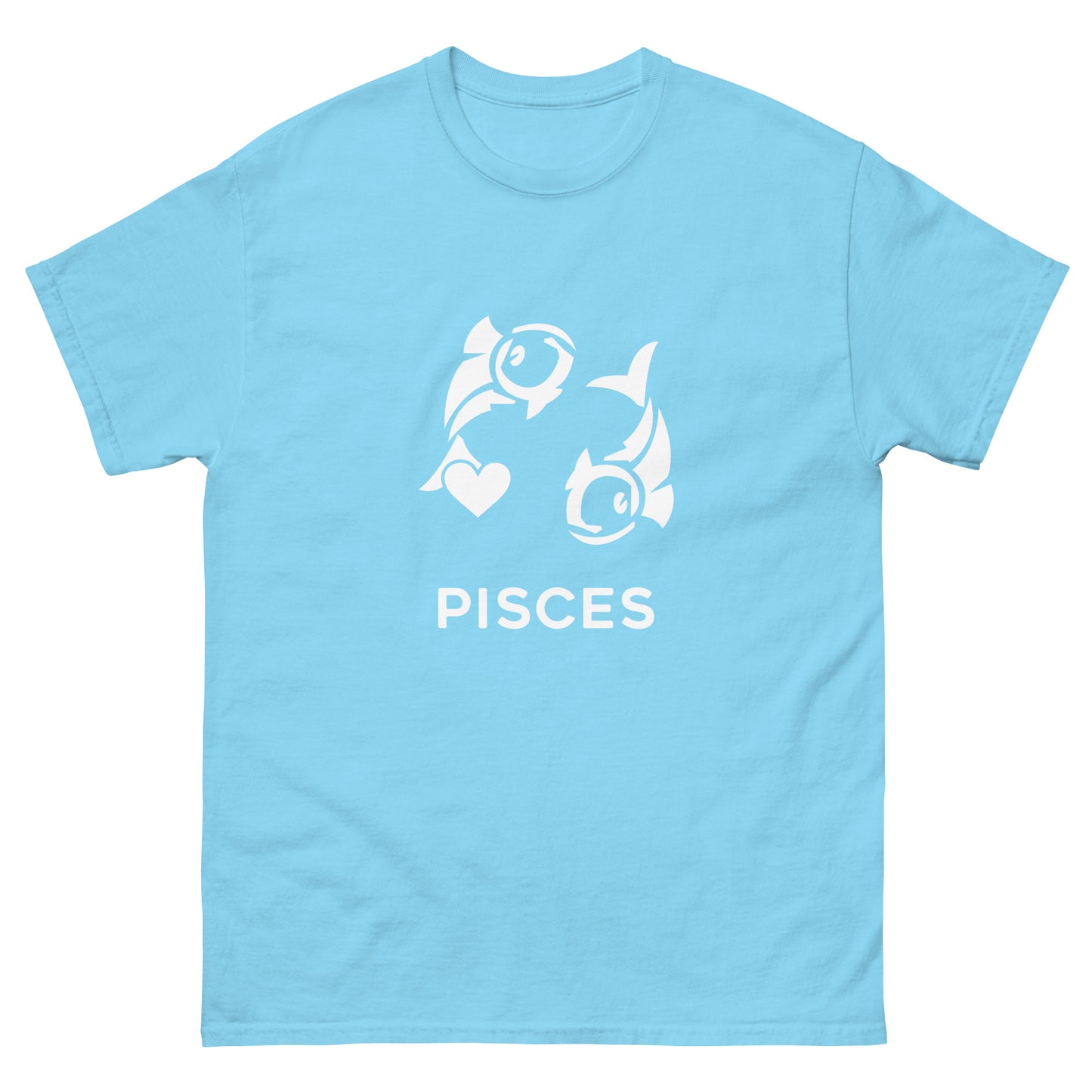 Pisces Zodiac Sign T-shirt by Yebber