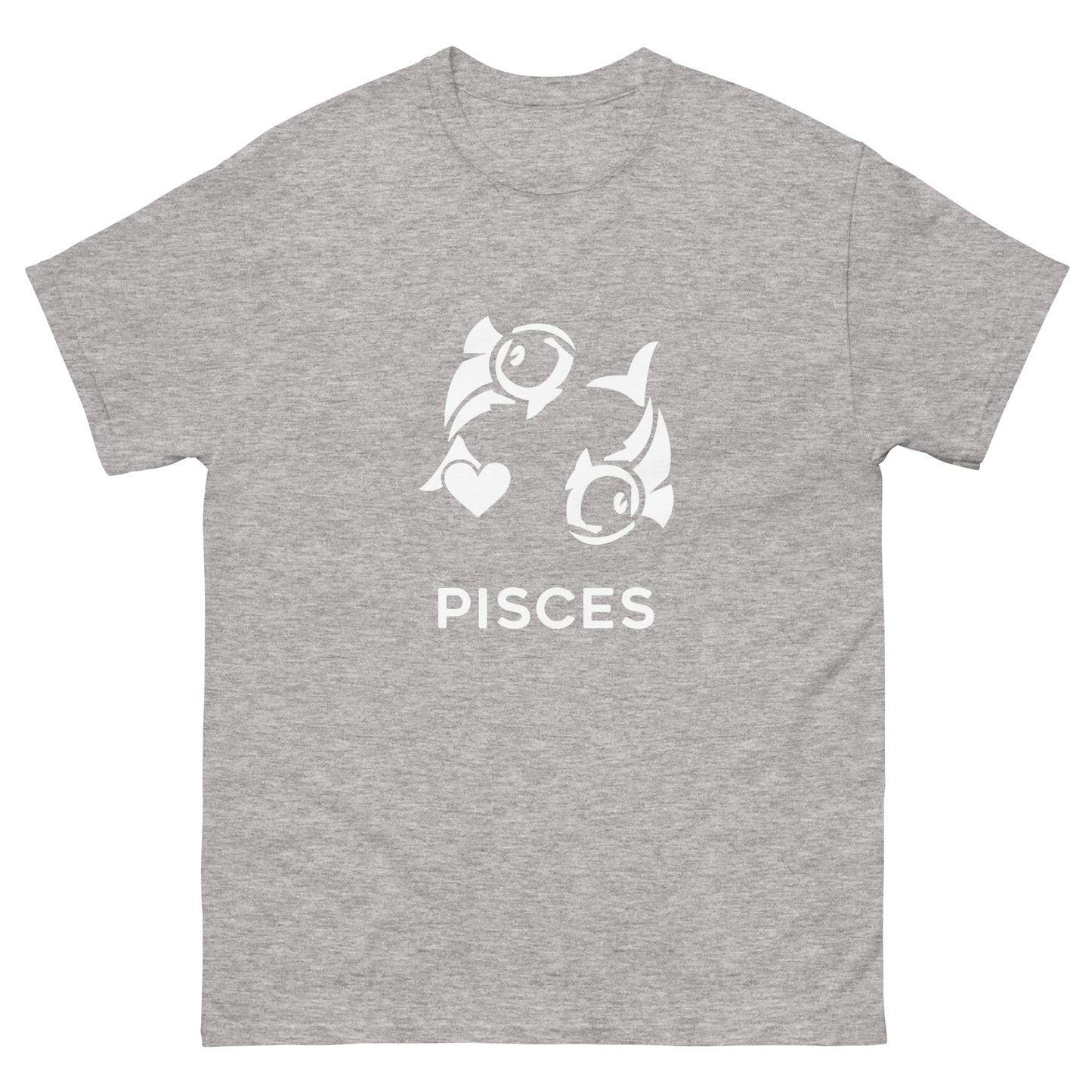 Pisces Zodiac Sign T-shirt by Yebber