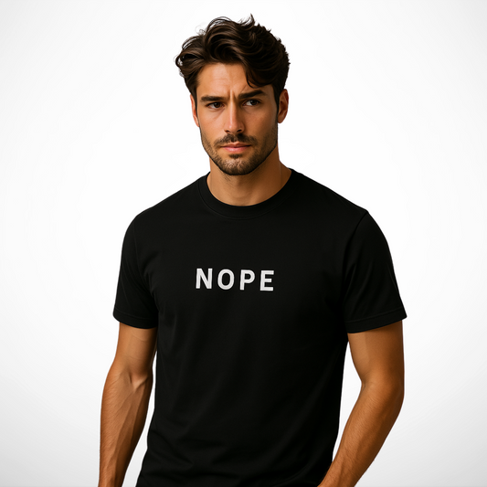 Nope T-shirt – Statement Clothing for Those Who Set Boundaries