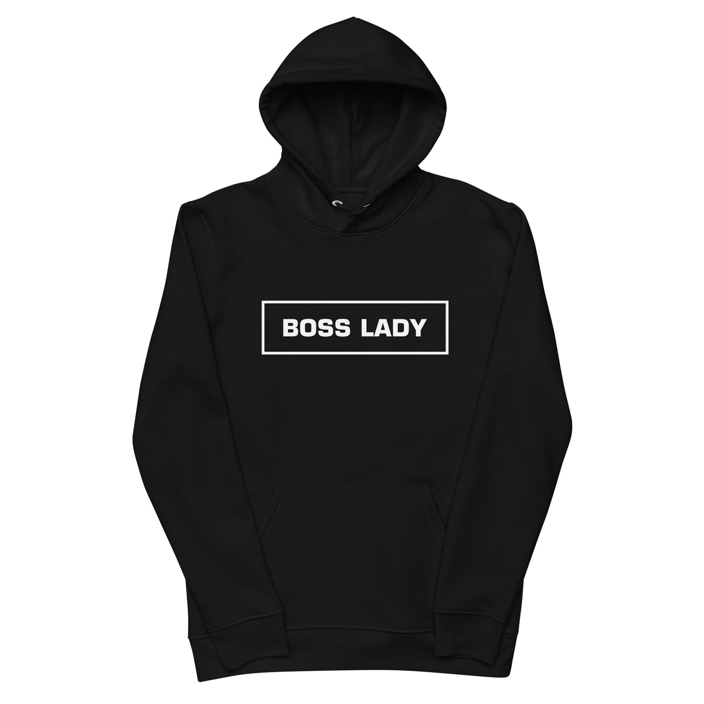 Boss Lady Black Hoodie – Statement Clothing for Women Who Lead