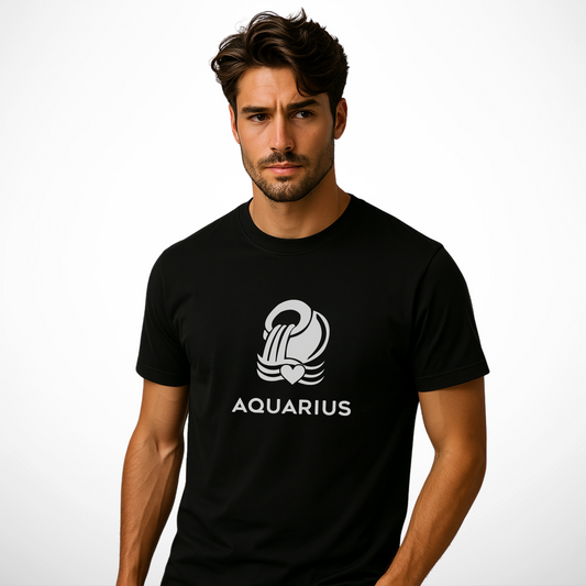 Waterman Sterrenbeeld T-shirt – Statement Kleding voor Visionaire Zielen