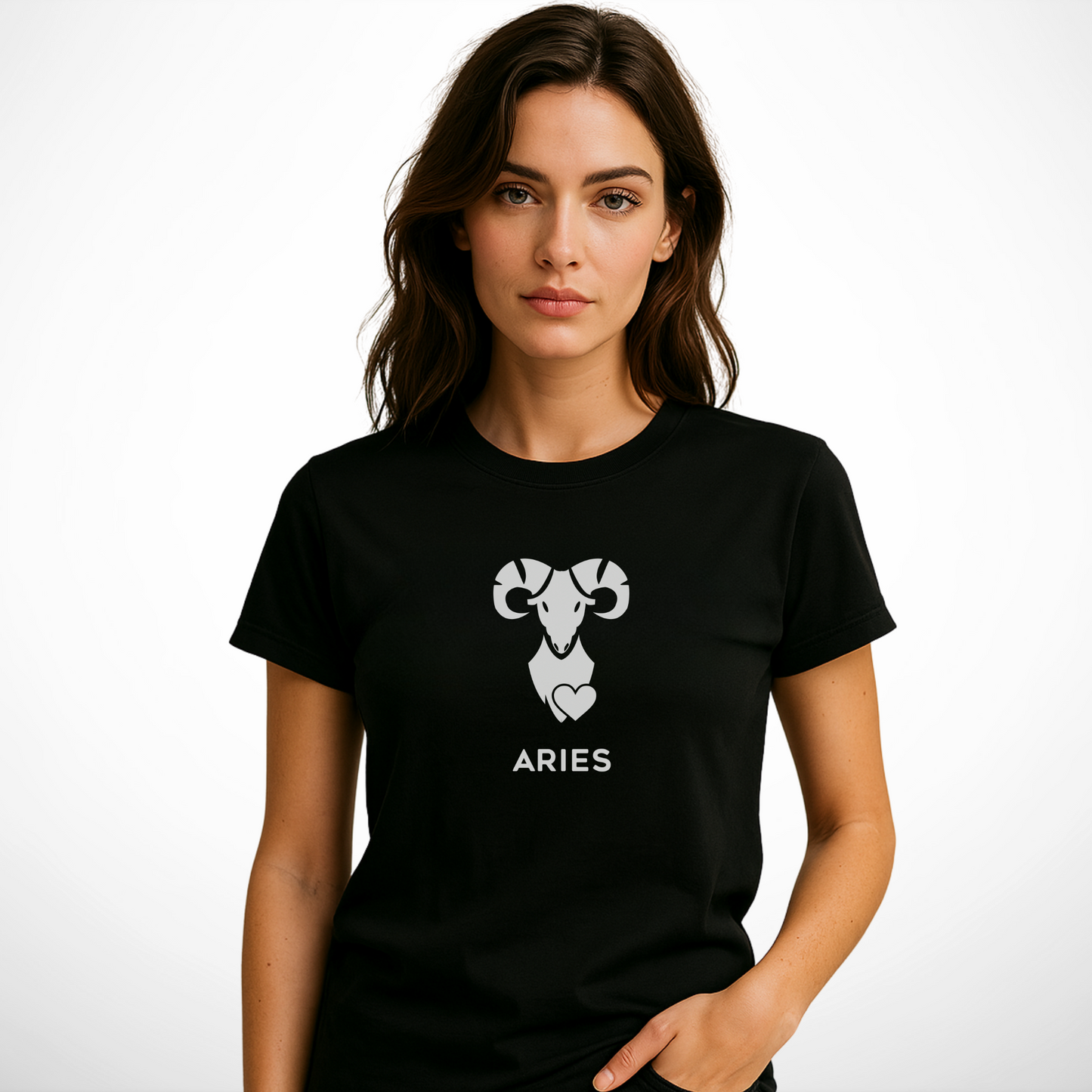 Ram Sterrenbeeld T-shirt – Statement Kleding voor Moedige Zielen
