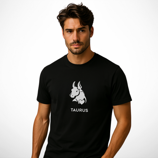 Stier Sterrenbeeld T-shirt – Statement Kleding voor Vastberaden Zielen