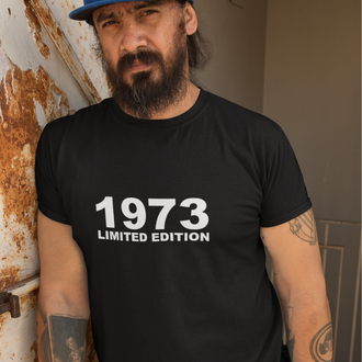 1973 Limited Edition T-Shirt - The Perfect 50th Birthday Gift in Various Colors
