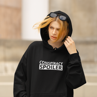 Conspiracy Spoiler Hoodie – Statement Clothing for Truth Seekers