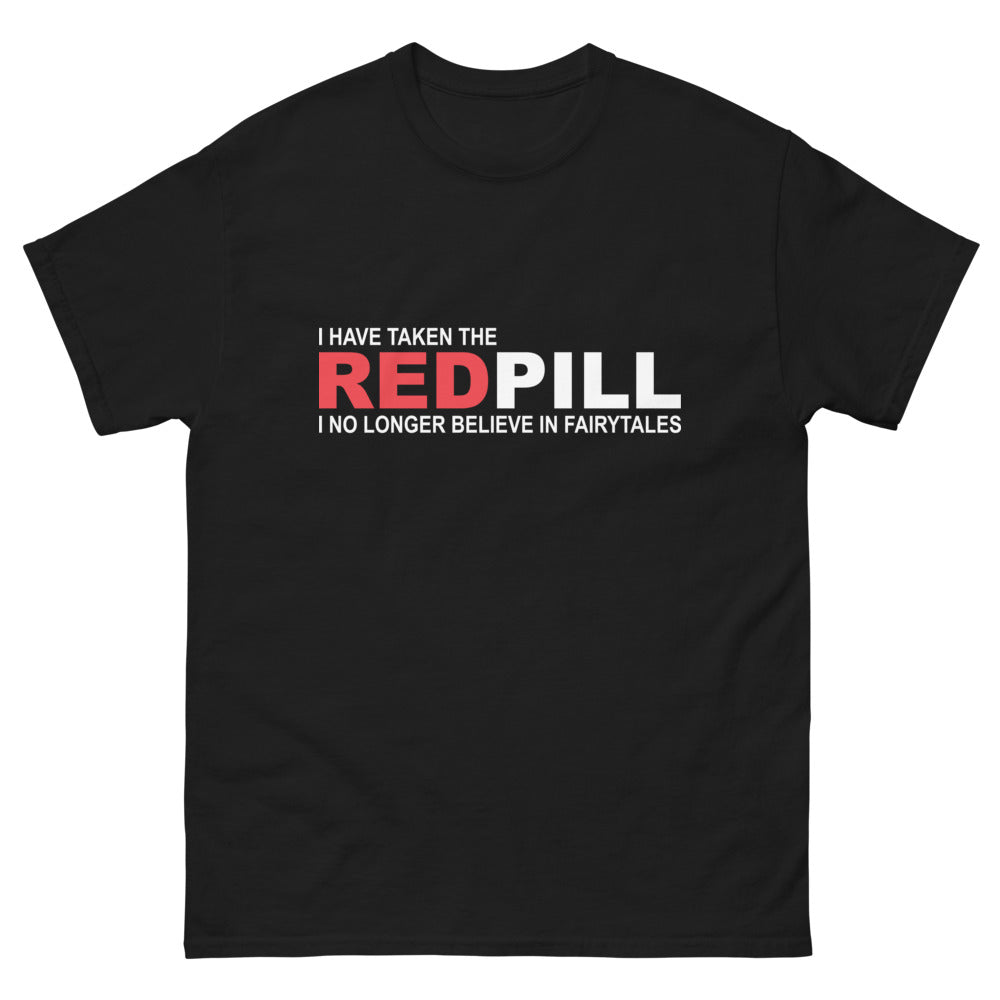 Red Pill extended T-shirt - Yebber