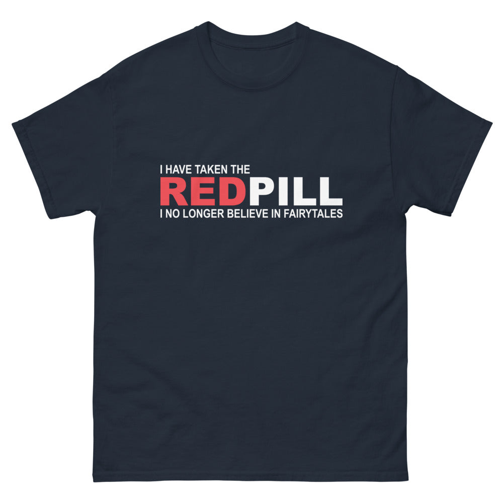 Red Pill extended T-shirt - Yebber