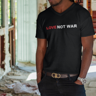 Love Not War Premium T-shirt - Yebber